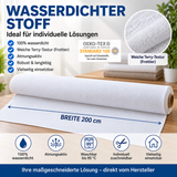 Wasserdichter Stoff nach Meter 200 cm Breite